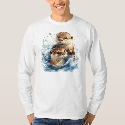 Otter Long Sleeve T - Shirt (Vorderseite)