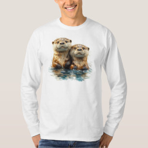 Otter Long Sleeve T - Shirt