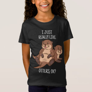 Otter Lover Women Sea Otter Geschenk für Männer T-Shirt