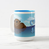 Otter-LY entzückend! Zweifarbige Tasse (Vorderseite Links)