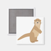 Otter Magnet (Vorderseite/Rückseite)