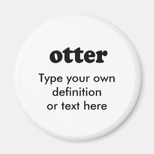 OTTER MAGNET (Vorne)