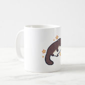 Otter-Mama Magie Kaffeetasse (Vorderseite Links)
