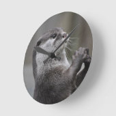 Otter Mastermind Clock Runde Wanduhr (Winkel)