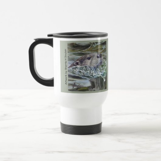 Otter-Metallreise-Tasse Reisebecher (Links)