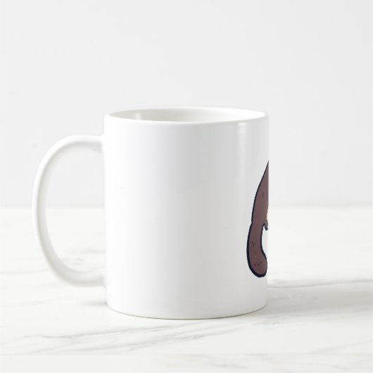 Otter Mom � Art Süße Tier Kaffeetasse (Links)