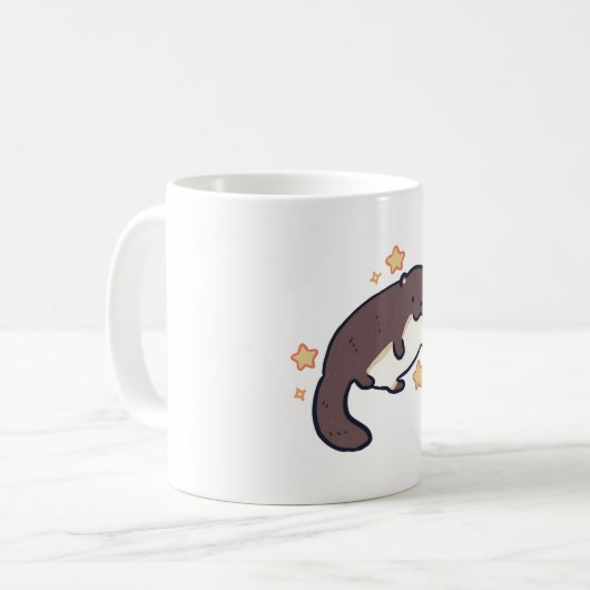 Otter mom Magic Kaffeetasse (Vorderseite Links)
