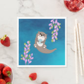 Otter Napkin Serviette (Beispiel)