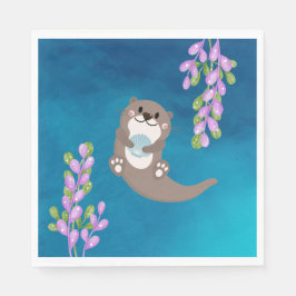 Otter Napkin Serviette