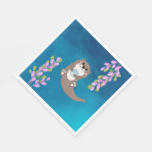 Otter Napkin Serviette (Ecke)