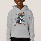 Otter Ninja Samurai Hoodie (Vorderseite)
