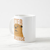 Otter Nonsense Coffee Tasse B (Vorderseite Links)