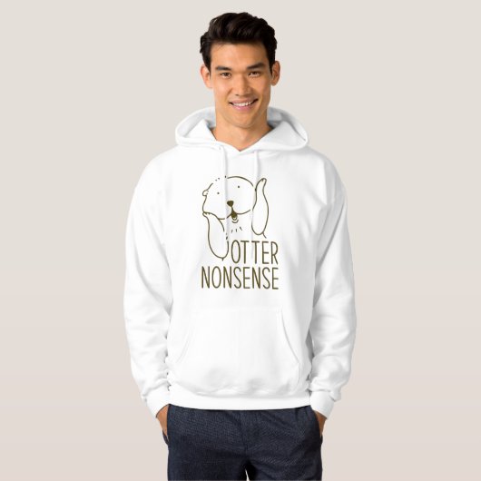 Otter Nonsense Hoodie (Vorne ganz)
