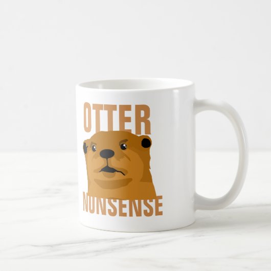 Otter Nonsense Kaffeetasse (Rechts)