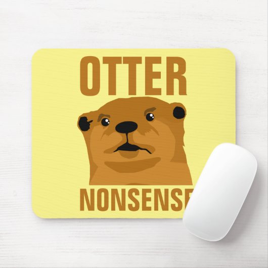 Otter Nonsense Mousepad (Mit Mouse)