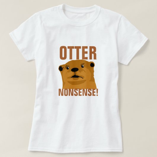 Otter Nonsense T-Shirt (Design vorne)