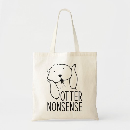 Otter Nonsense Tragetasche (Vorne)