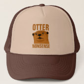 Otter Nonsense Truckerkappe (Vorderseite)