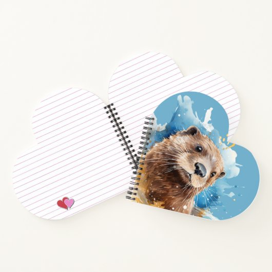 Otter Notizblock (Innenseite)