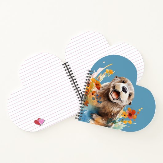 Otter Notizblock (Innenseite)