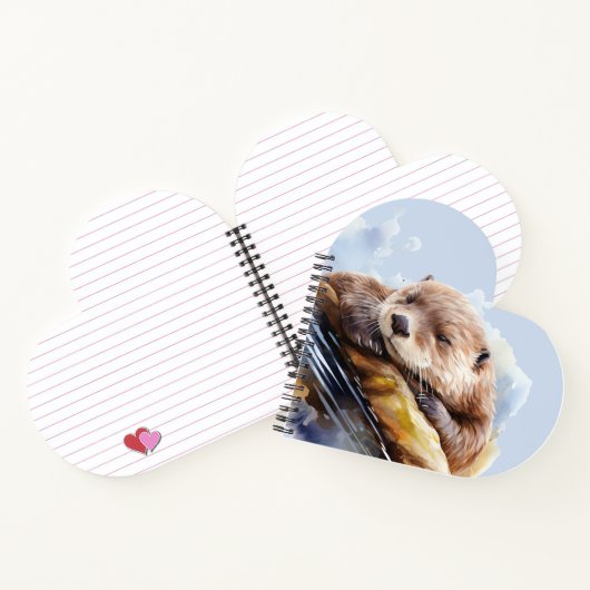 Otter Notizblock (Innenseite)