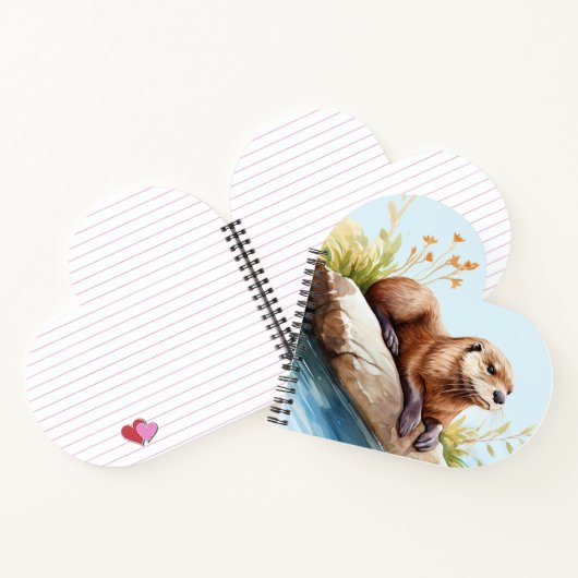 Otter Notizblock (Innenseite)