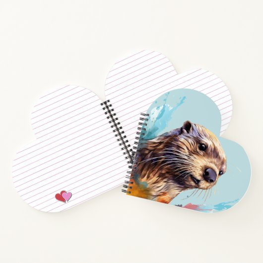 Otter Notizblock (Innenseite)