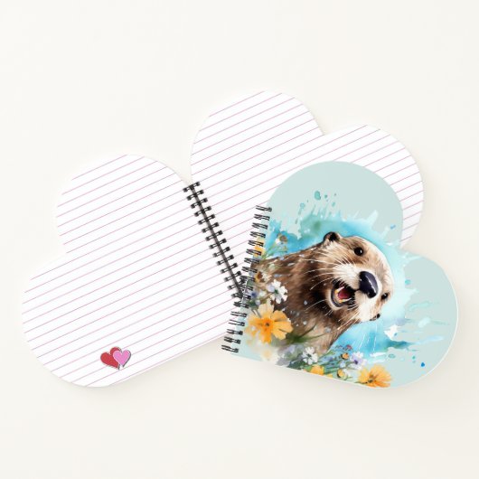 Otter Notizblock (Innenseite)