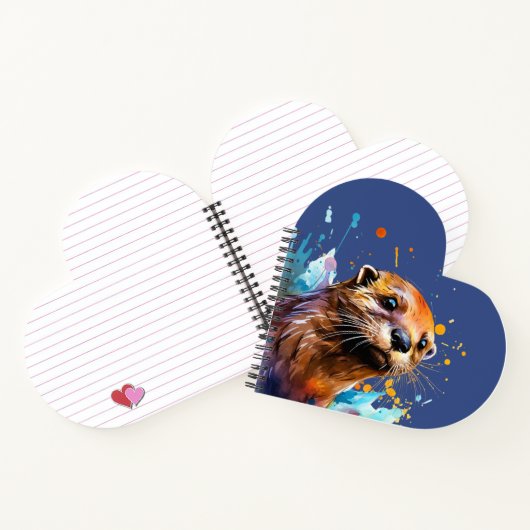 Otter Notizblock (Innenseite)