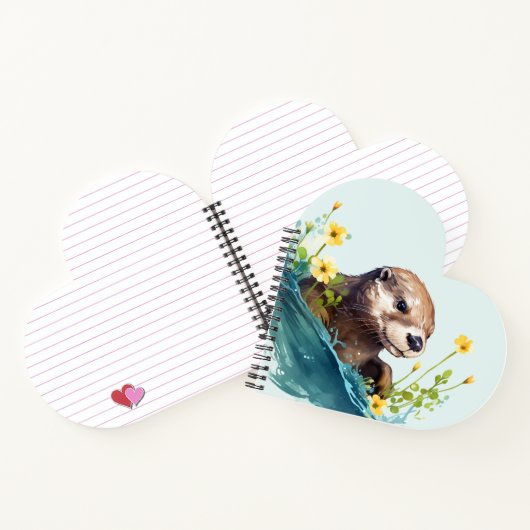 Otter Notizblock (Innenseite)