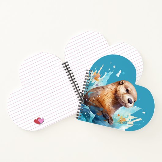 Otter Notizblock (Innenseite)