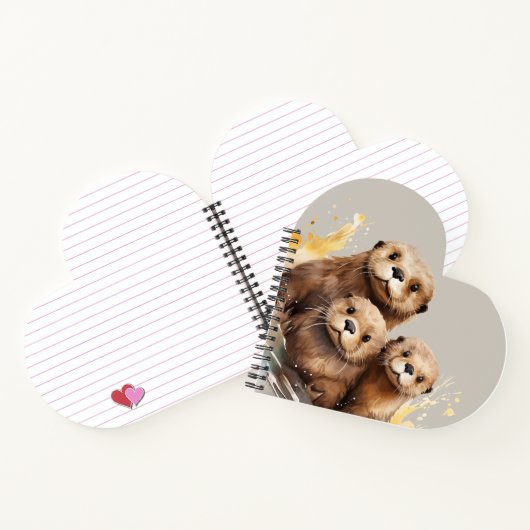 Otter Notizblock (Innenseite)