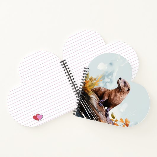 Otter Notizblock (Innenseite)