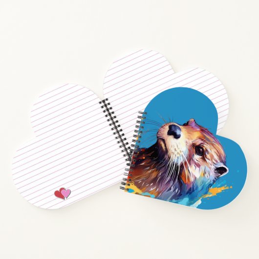 Otter Notizblock (Innenseite)