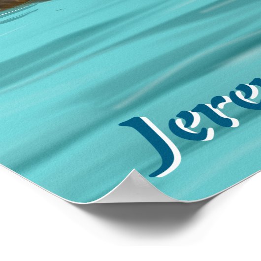 Otter, nur Chillin' Poster (Ecke)