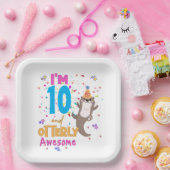 Otter Otterly Phantastisch Birthday Girl Pappteller (Party)