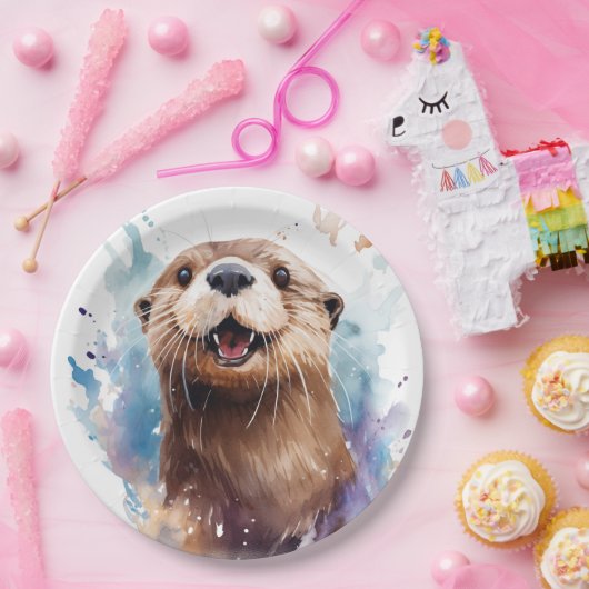 Otter Pappteller (Party)