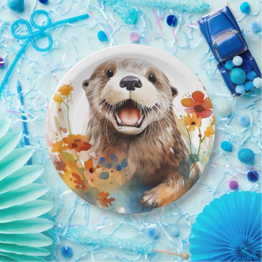 Otter Pappteller (Party)
