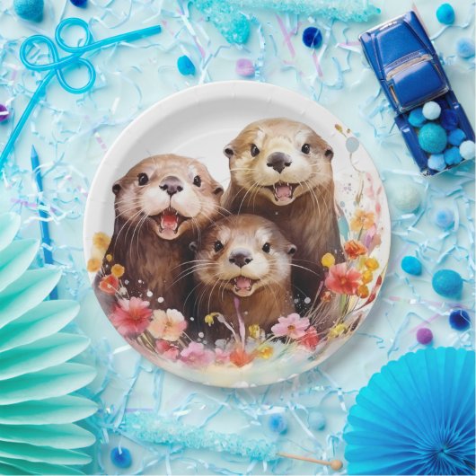 Otter Pappteller (Party)