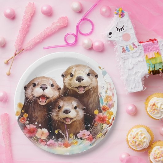 Otter Pappteller (Party)