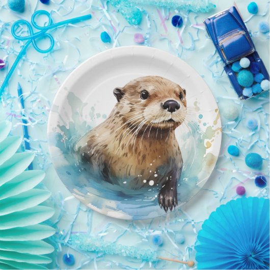 Otter Pappteller (Party)
