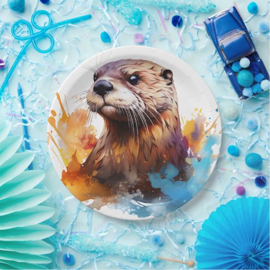 Otter Pappteller (Party)