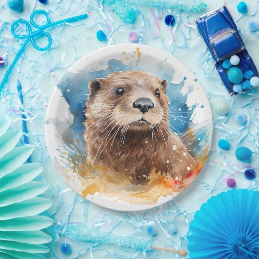 Otter Pappteller (Party)