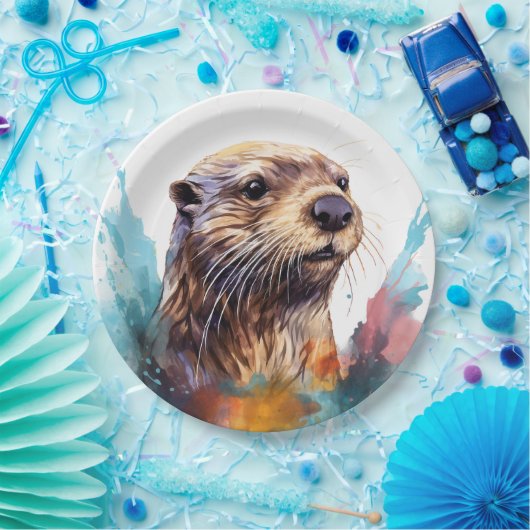 Otter Pappteller (Party)