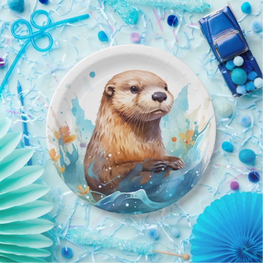 Otter Pappteller (Party)