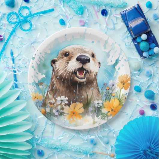 Otter Pappteller (Party)