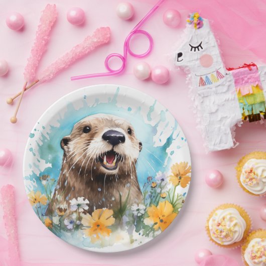 Otter Pappteller (Party)