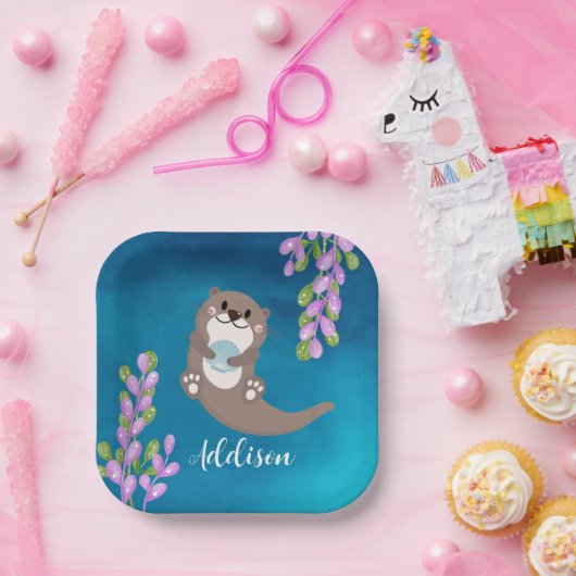 Otter-Party-Papierplatte Pappteller (Party)