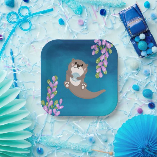 Otter-Party-Papierplatte Pappteller (Party)