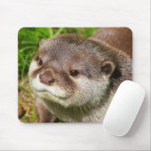 Otter-Porträt ....... Mousepad (Mit Mouse)